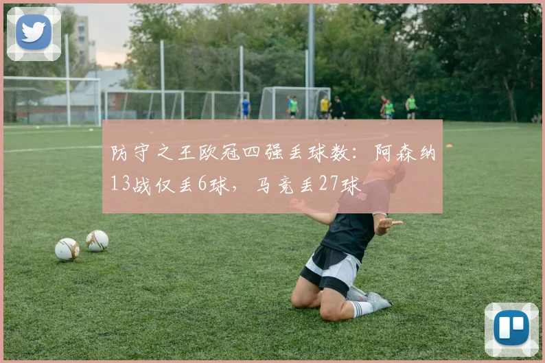 防守之王欧冠四强丢球数：阿森纳13战仅丢6球，马竞丢27球